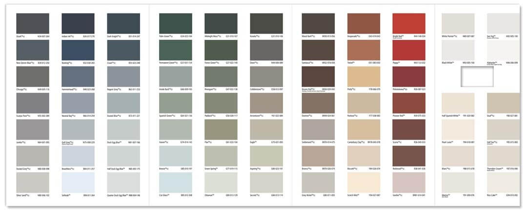 Resene Colour Charts
